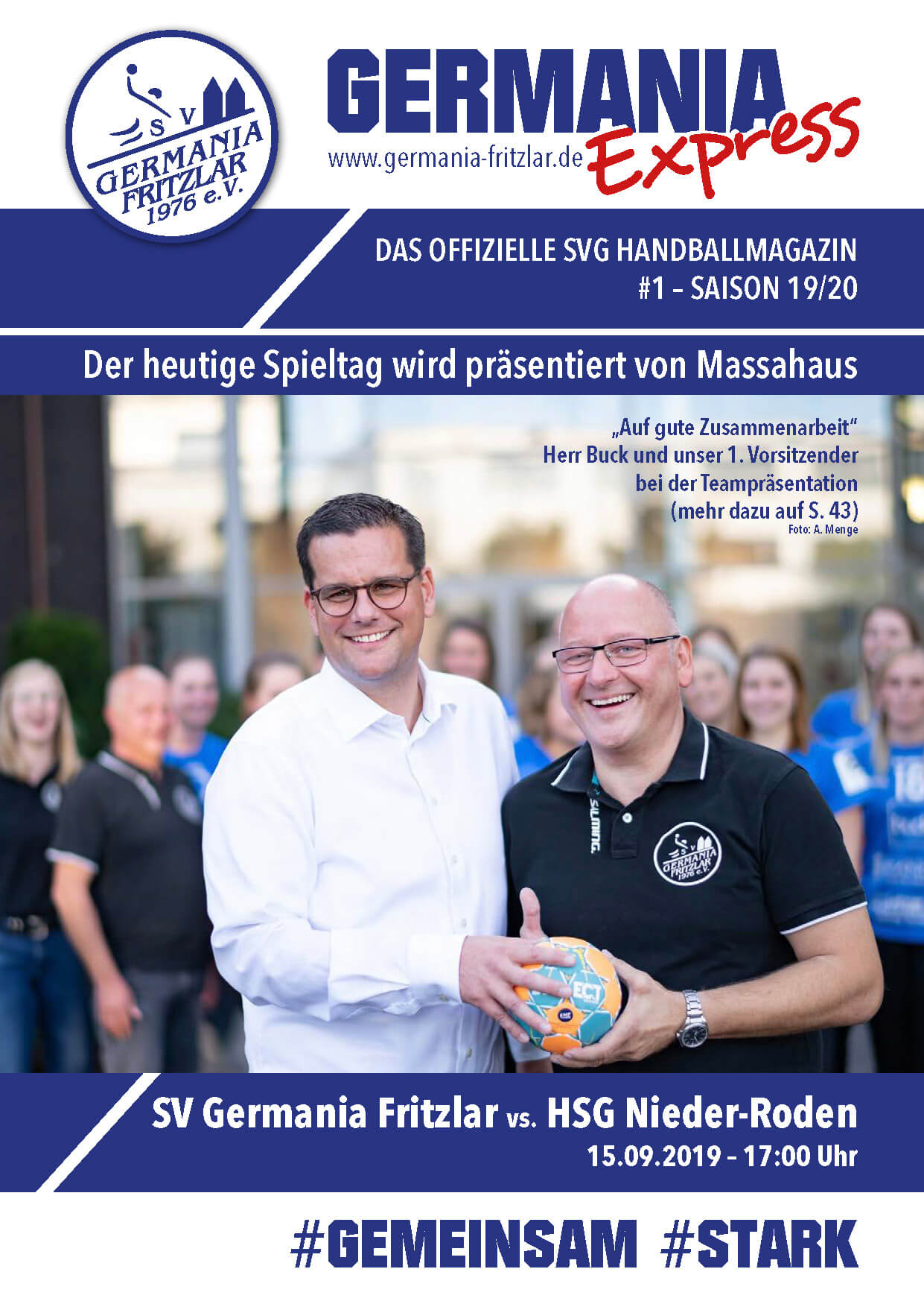 sv germania, fritzlar, handball