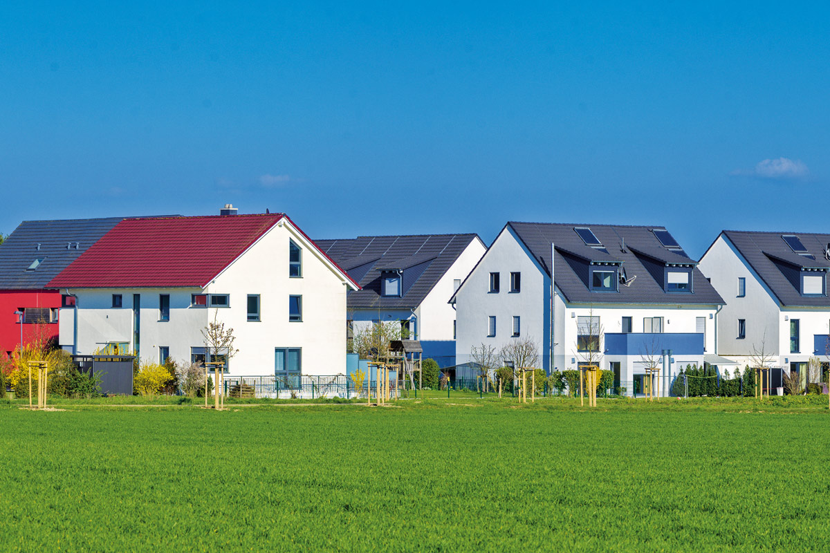 Einfamilienhaus, mehrfamilienhaus, gemeinde, bauplatz, referenz, buck vermessung, vermessungsbüro