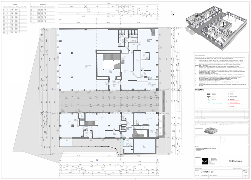 bestandsplan, bestandspläne, bestandsaufmaß, architektonisch, topografisch, grundriss, ansichten, schnitte