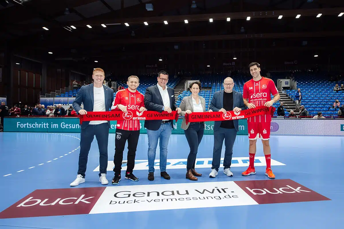 mt, melsungen, handball, 1. bundeliga, nordhessen, fullepower, sponsor, partner, buck vermessung