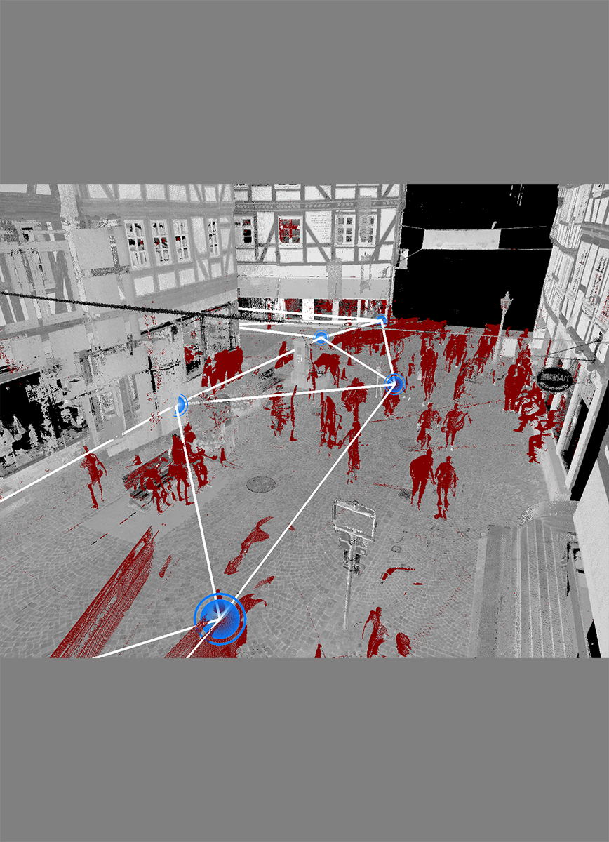 3D-Laserscanning, Bestandsaufmaß, Auswertung, Fachwerkhäuser, Melsungen