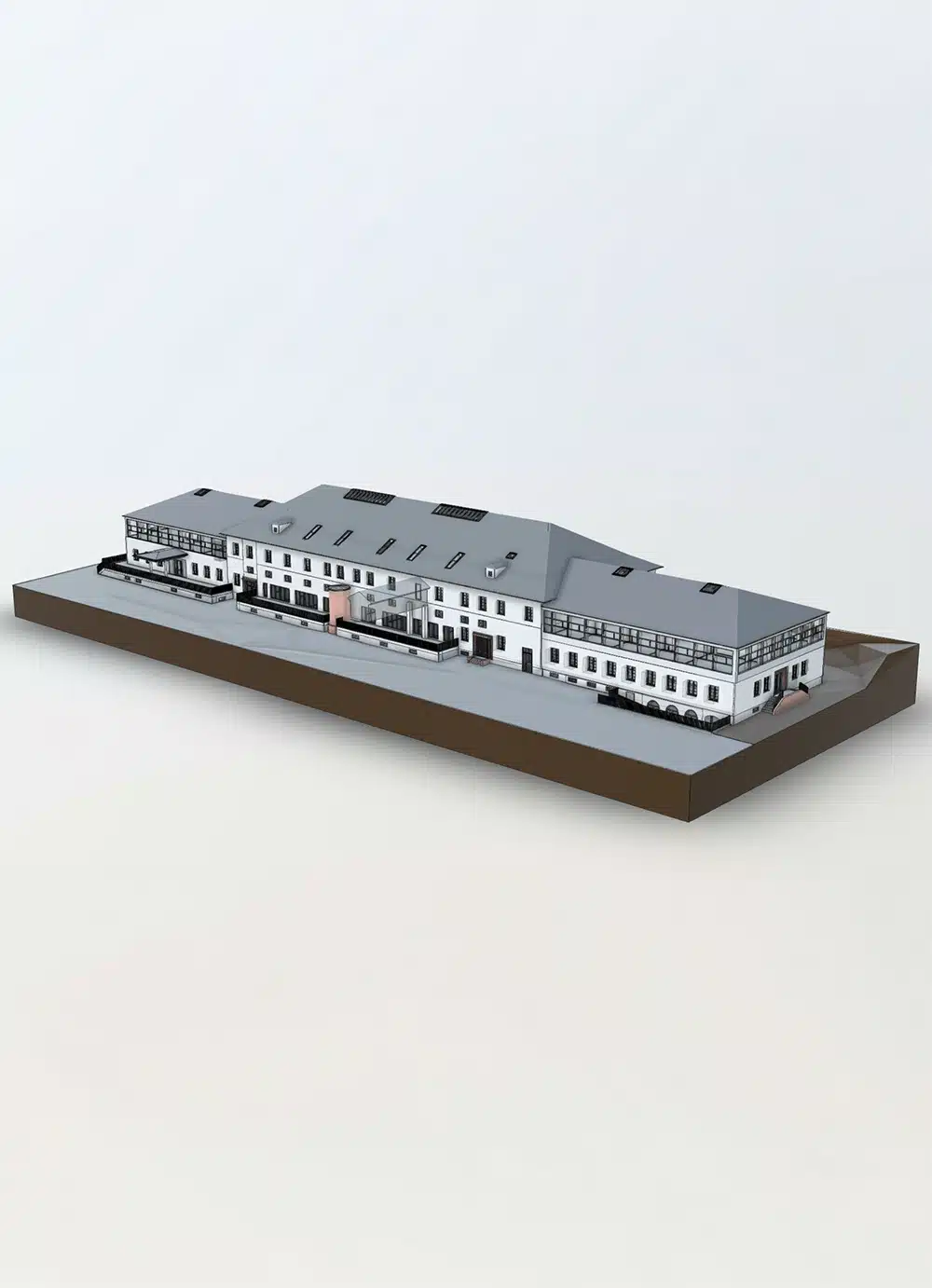 3D-Laserscanning, 3D-Vermessung, Bestandsvermessung, Vermessungsbüro, Heeresbäckerei Magazinhof Kassel