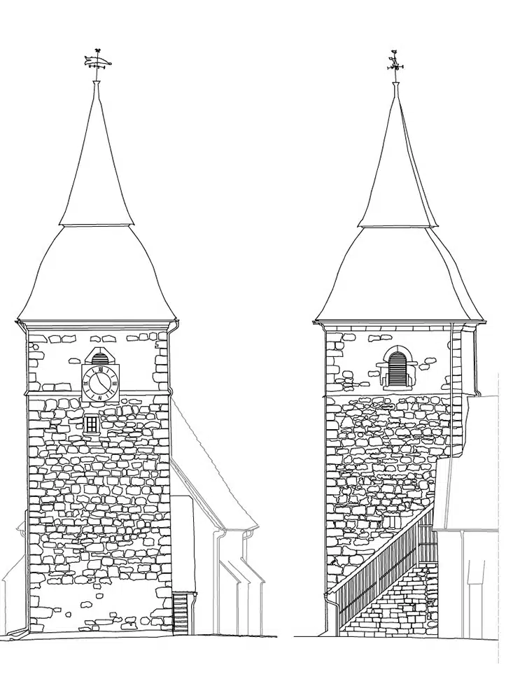 Bestandsaufnahme, Denkmalschutz, 3D-Fotorundgang, Verformungsgerechte Ansichten + Schnitte, 3D-Laserscanning