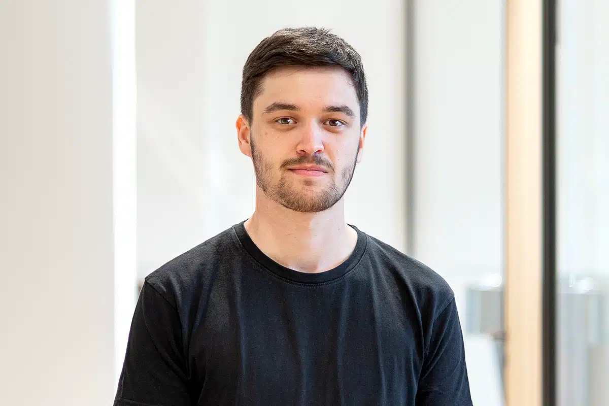 Hannes Ebener buck vermessung, vermessungsbüro, mitarbeiter, team, auszubildender, azubi, vermessungstechniker